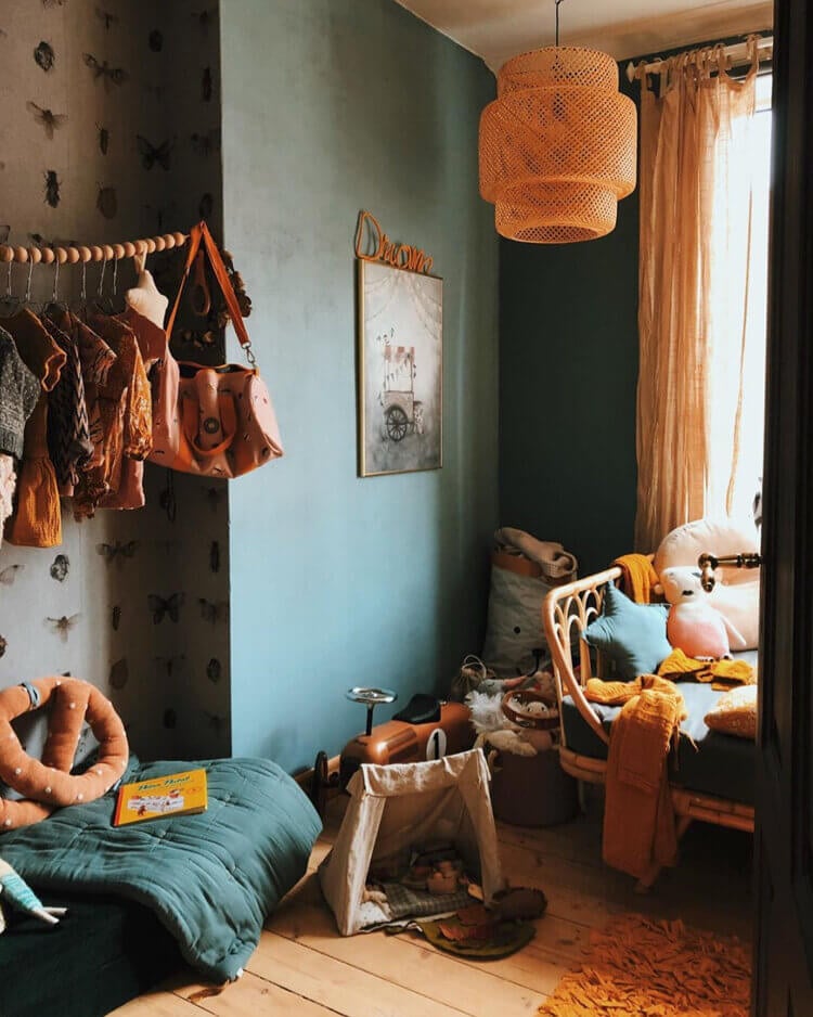 Warm Colors in a Cozy Family Home in Copenhagen 14 warm colors copenhagen apartment nordroom14 Warm Colors in a Cozy Family Home in Copenhagen