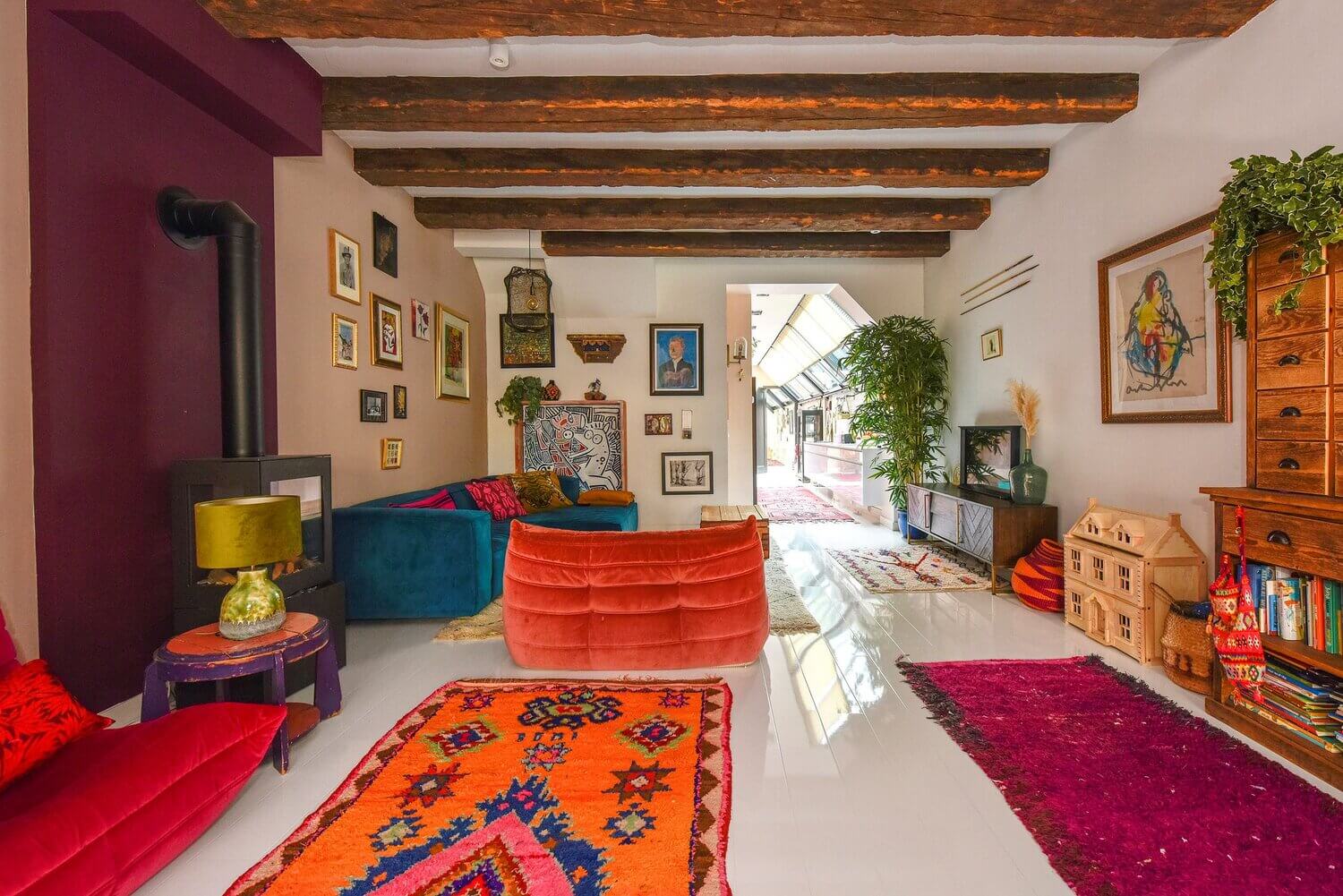 A Feast Of Color In An Amsterdam Family Home 1 colorful home amsterdam nordroom A Feast Of Color In An Amsterdam Family Home