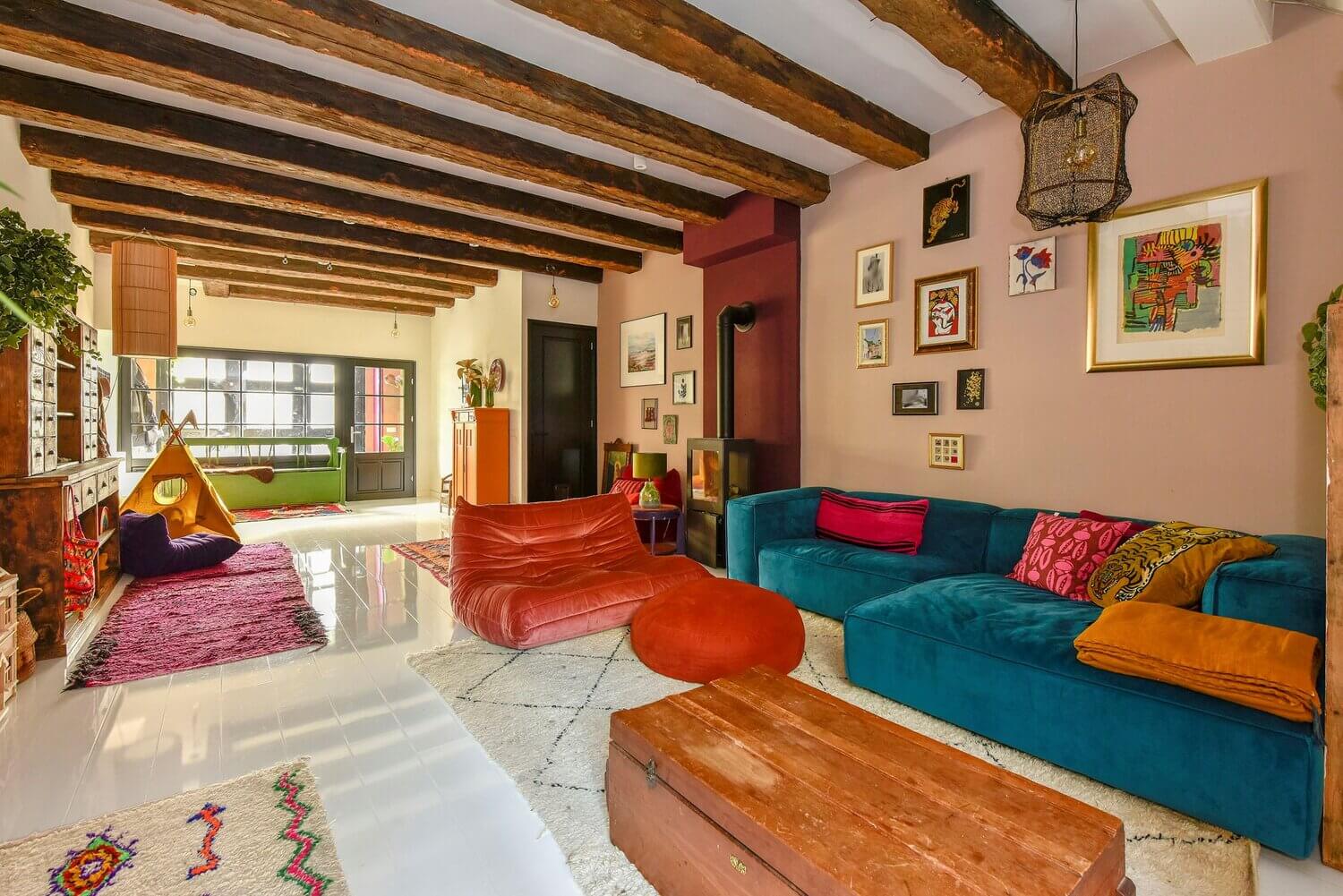 A Feast Of Color In An Amsterdam Family Home 3 colorful home amsterdam nordroom2 A Feast Of Color In An Amsterdam Family Home