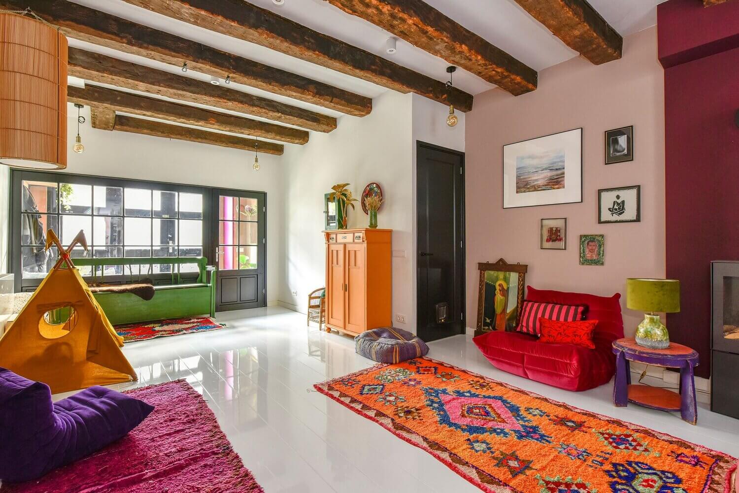 A Feast Of Color In An Amsterdam Family Home 4 colorful home amsterdam nordroom3 A Feast Of Color In An Amsterdam Family Home