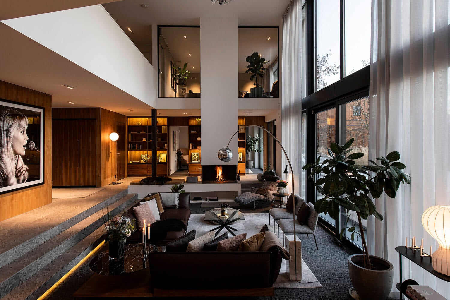 A Luxurious Open Plan Architectural Villa in Sweden 1 luxurious open plan villa sweden scandinavian design nordroom A Luxurious Open Plan Architectural Villa in Sweden