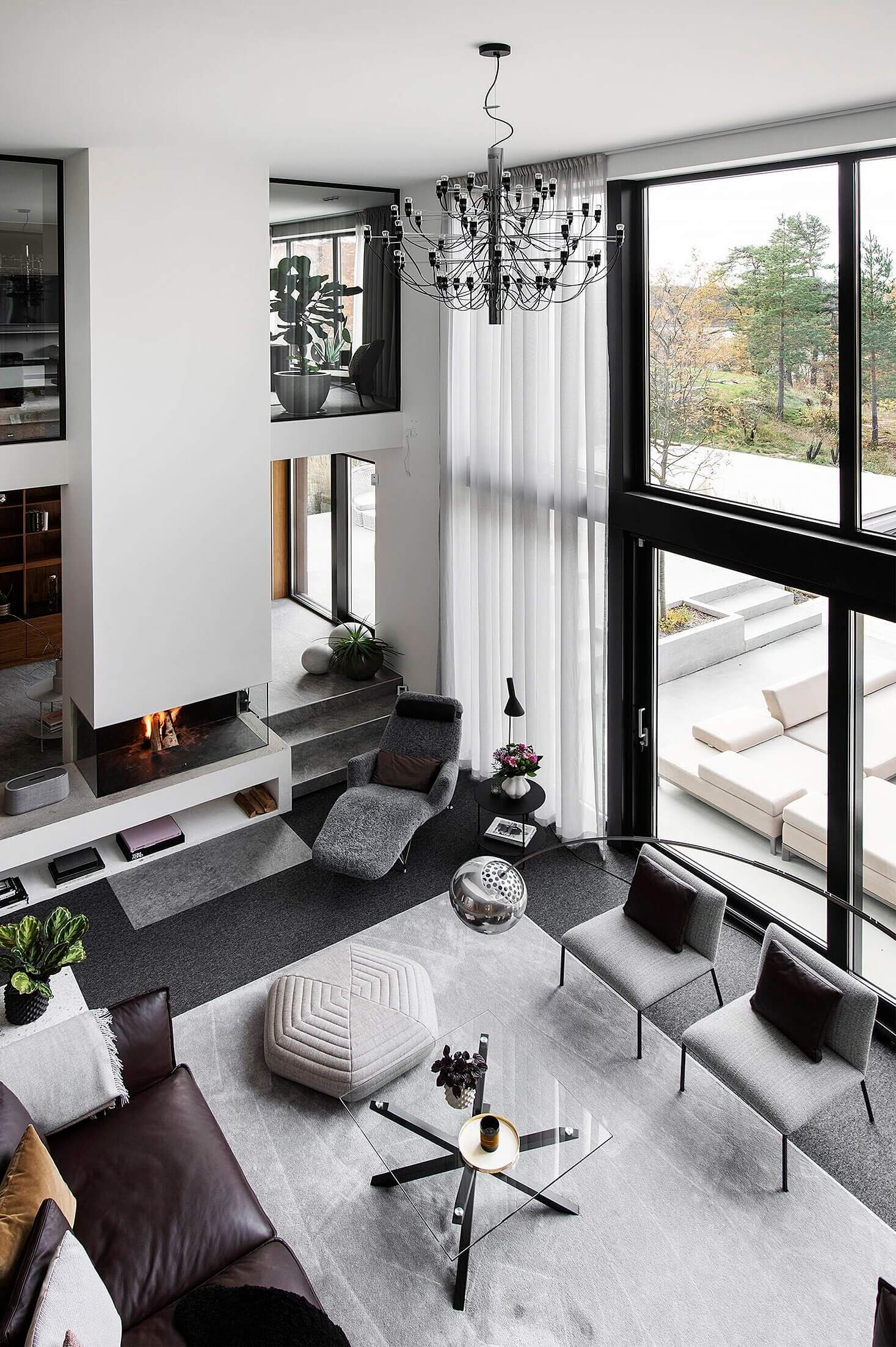 A Luxurious Open Plan Architectural Villa in Sweden 12 luxurious open plan villa sweden scandinavian design nordroom13 A Luxurious Open Plan Architectural Villa in Sweden