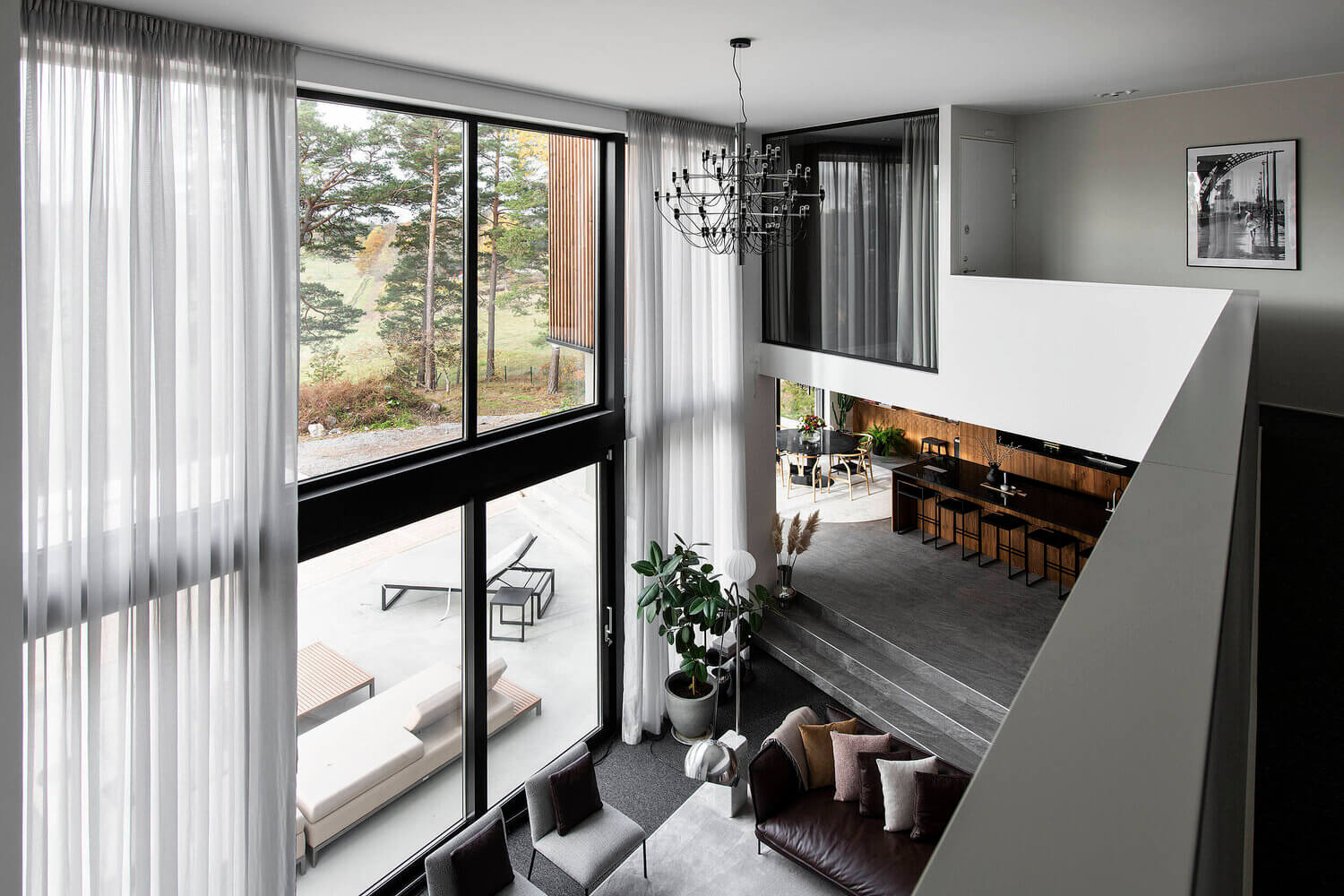 A Luxurious Open Plan Architectural Villa in Sweden 14 luxurious open plan villa sweden scandinavian design nordroom15 A Luxurious Open Plan Architectural Villa in Sweden