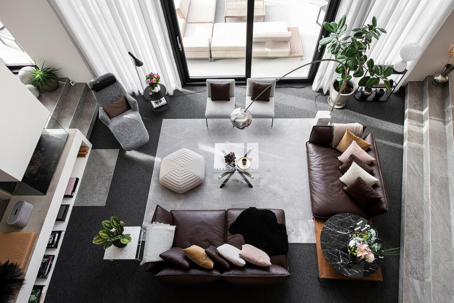 A Luxurious Open Plan Architectural Villa in Sweden 15 luxurious open plan villa sweden scandinavian design nordroom16 A Luxurious Open Plan Architectural Villa in Sweden