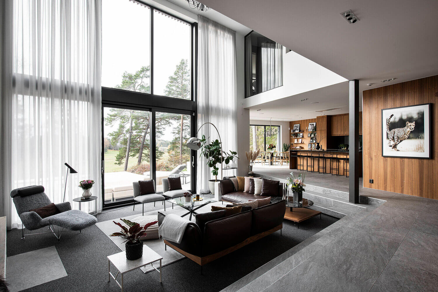 A Luxurious Open Plan Architectural Villa in Sweden 6 luxurious open plan villa sweden scandinavian design nordroom6 A Luxurious Open Plan Architectural Villa in Sweden