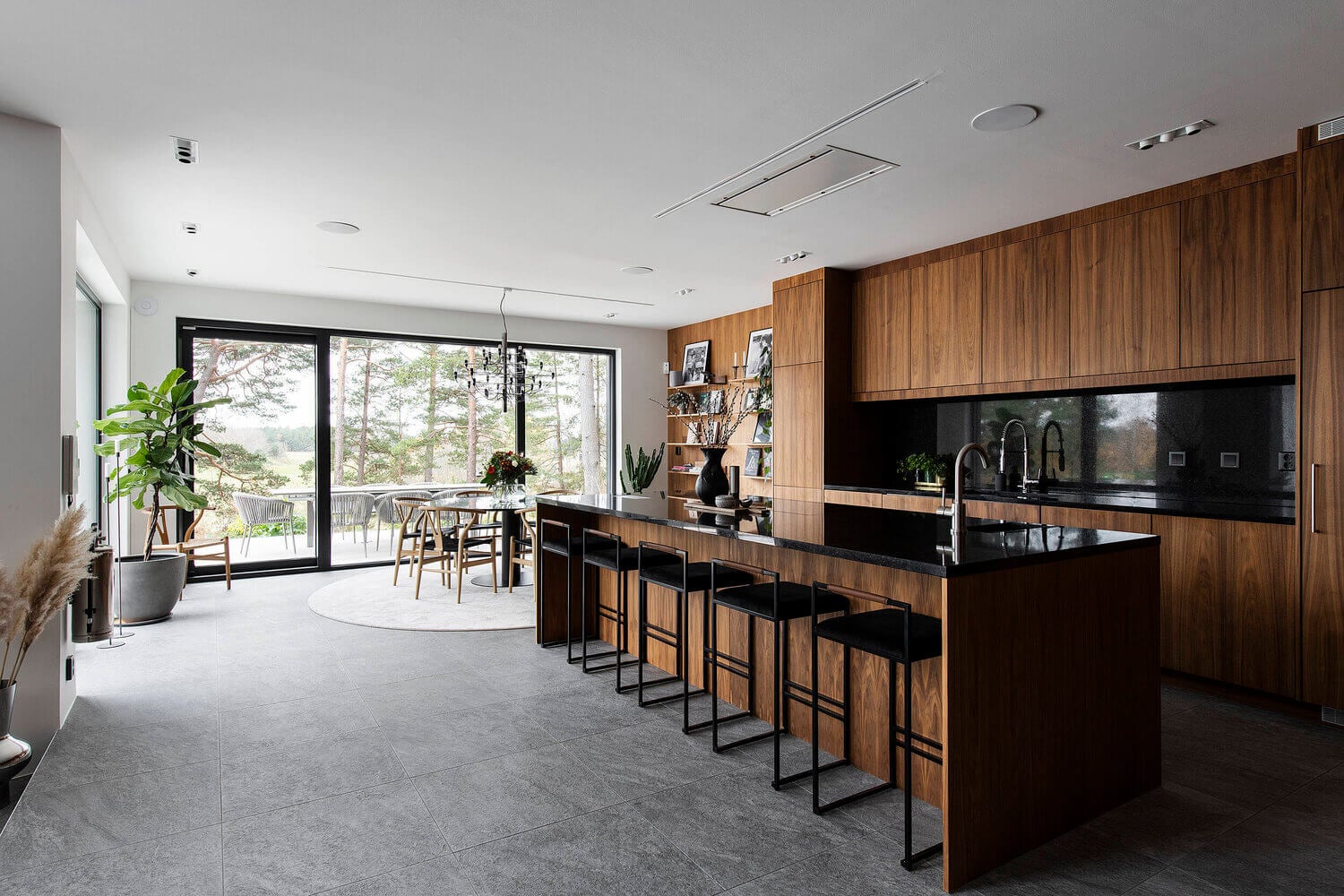 A Luxurious Open Plan Architectural Villa in Sweden 7 luxurious open plan villa sweden scandinavian design nordroom7 A Luxurious Open Plan Architectural Villa in Sweden