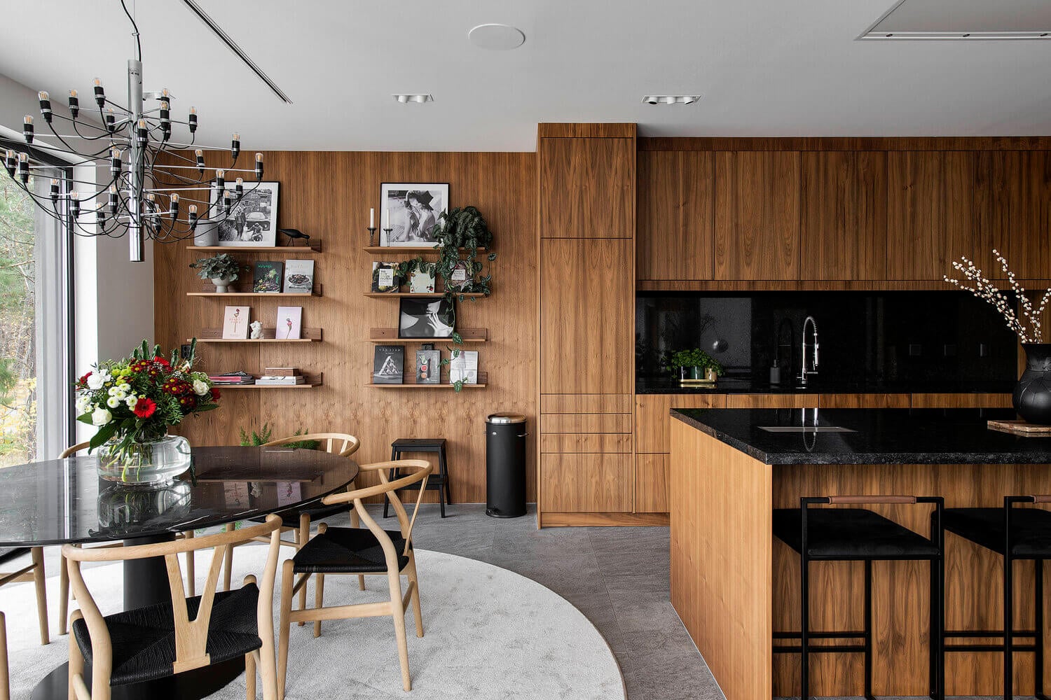 A Luxurious Open Plan Architectural Villa in Sweden 9 luxurious open plan villa sweden scandinavian design nordroom9 A Luxurious Open Plan Architectural Villa in Sweden