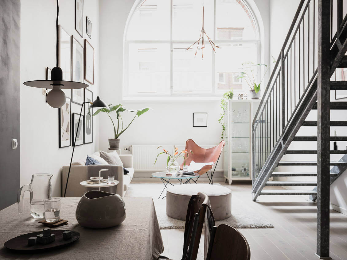 A Bright Scandinavian Loft Apartment 2 scandinavian loft nordroom1 A Bright Scandinavian Loft Apartment