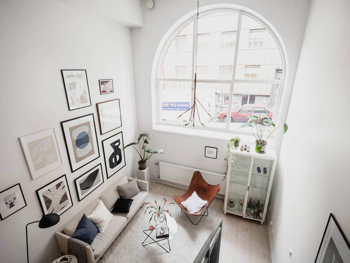 A Bright Scandinavian Loft Apartment 4 scandinavian loft nordroom3 A Bright Scandinavian Loft Apartment