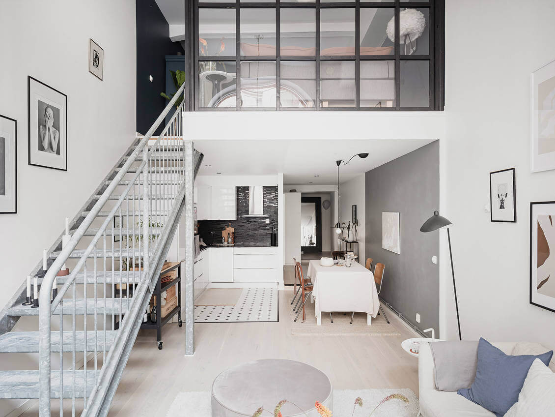 A Bright Scandinavian Loft Apartment 9 scandinavian loft nordroom8 A Bright Scandinavian Loft Apartment