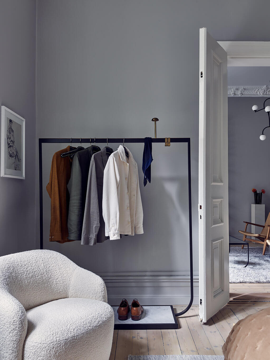 A Serene Scandinavian Apartment Decorated in Grey Tones 12 serene grey scandinavian apartment nordroom11 A Serene Scandinavian Apartment Decorated in Grey Tones