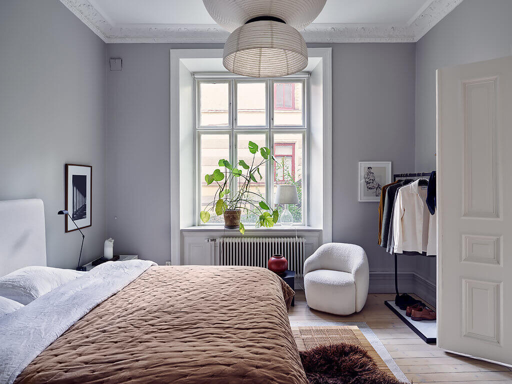 A Serene Scandinavian Apartment Decorated in Grey Tones 9 serene grey scandinavian apartment nordroom8 A Serene Scandinavian Apartment Decorated in Grey Tones