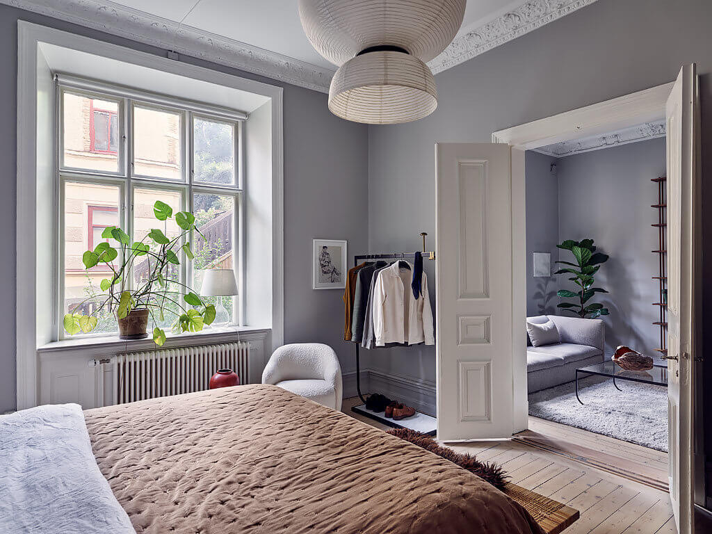 A Serene Scandinavian Apartment Decorated in Grey Tones 10 serene grey scandinavian apartment nordroom9 A Serene Scandinavian Apartment Decorated in Grey Tones