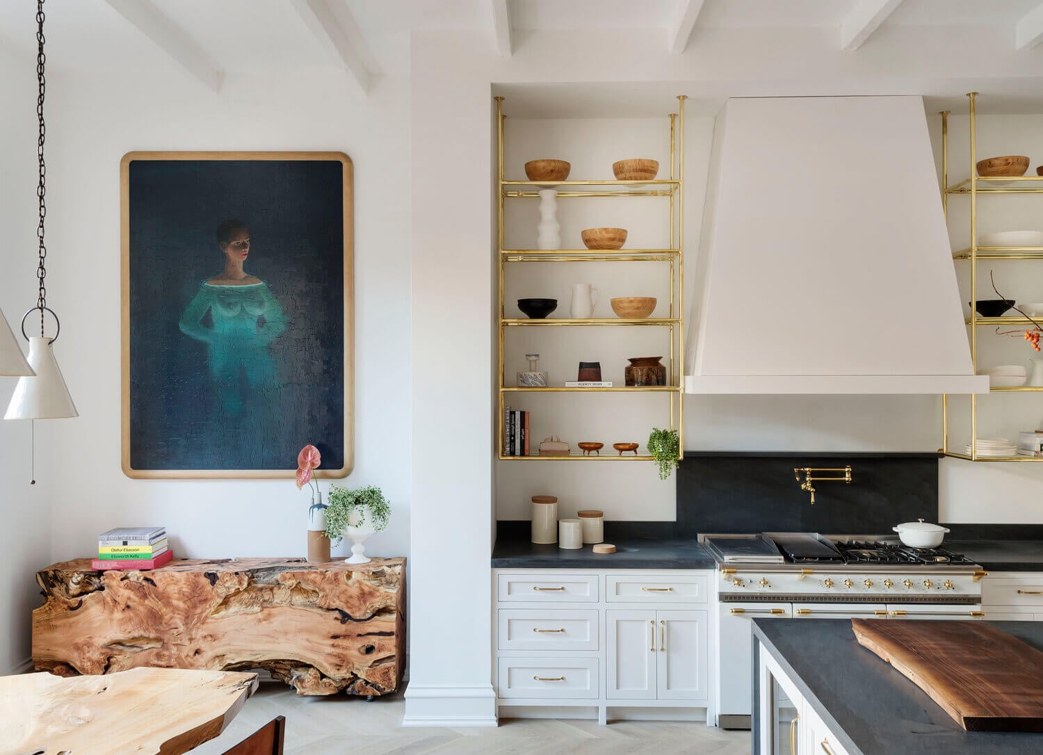 A Bright Art-Filled Townhouse Designed by The Brooklyn Home Company 5 art filled townhouse brooklyn nordroom4 A Bright Art-Filled Townhouse Designed by The Brooklyn Home Company