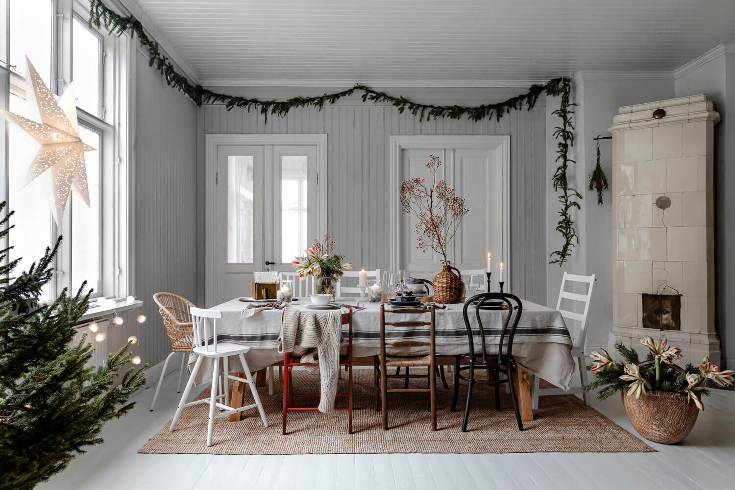 Cozy Christmas Home Decor Inspiration From IKEA 2 ikea christmas decor nordroom1 Cozy Christmas Home Decor Inspiration From IKEA