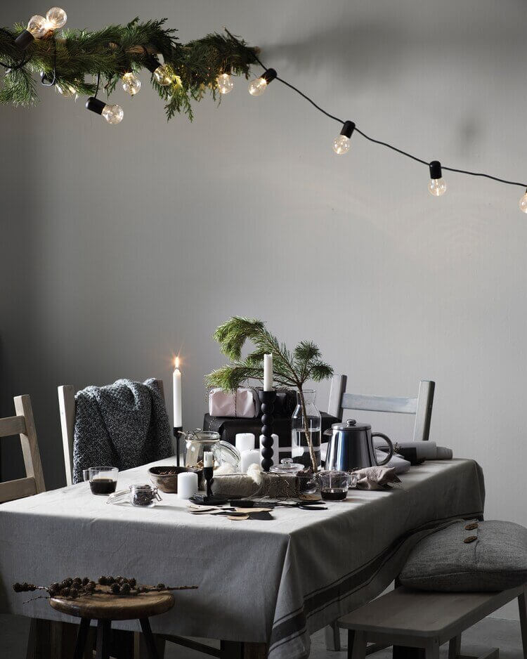 Cozy Christmas Home Decor Inspiration From IKEA 10 ikea christmas decor nordroom9 Cozy Christmas Home Decor Inspiration From IKEA