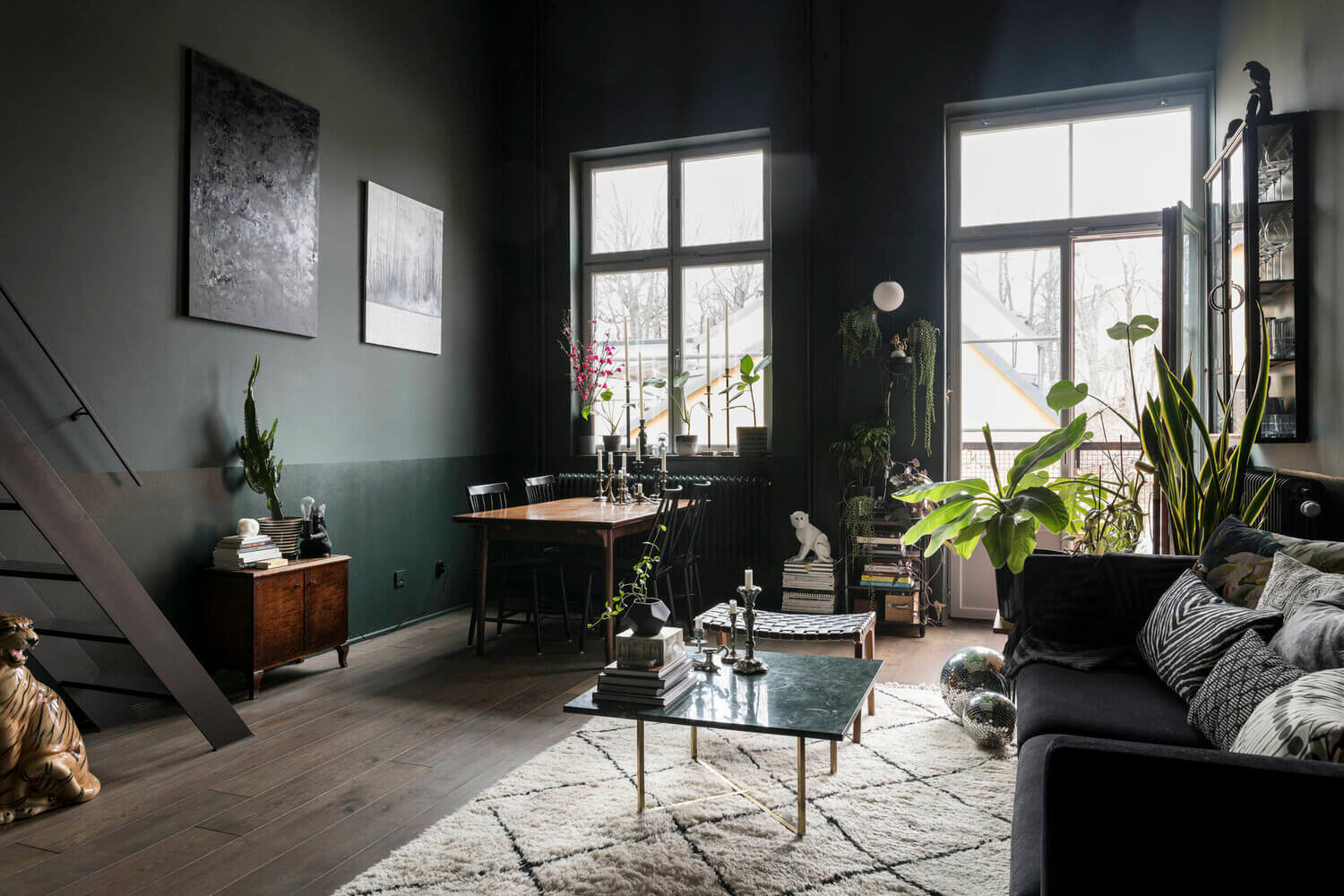 A Moody Scandinavian Loft Apartment 2 moody scandinavian loft nordroom1 A Moody Scandinavian Loft Apartment