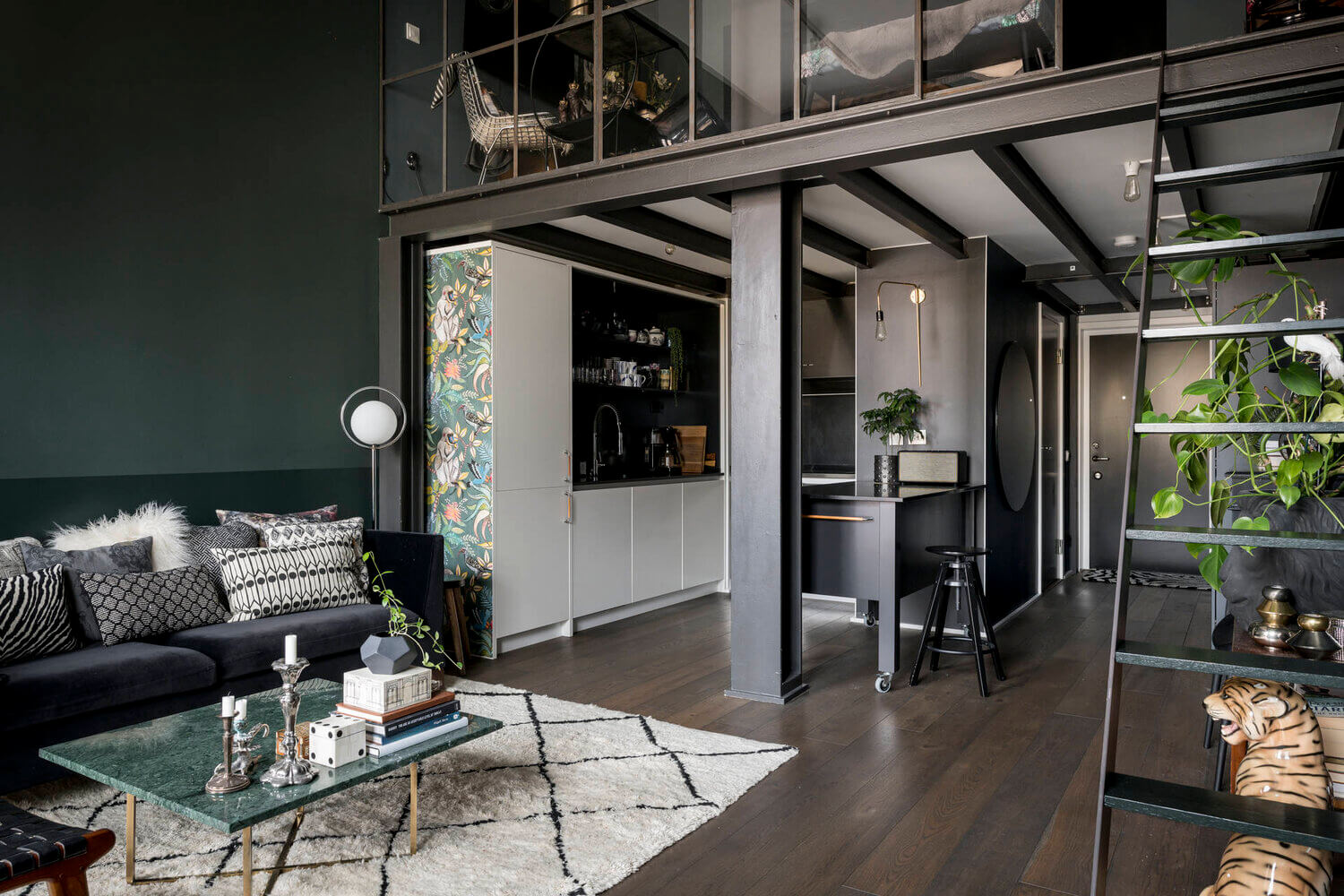 A Moody Scandinavian Loft Apartment 4 moody scandinavian loft nordroom3 A Moody Scandinavian Loft Apartment
