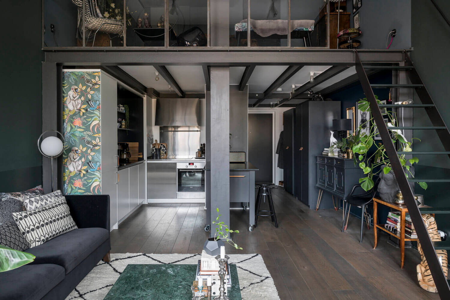 A Moody Scandinavian Loft Apartment 5 moody scandinavian loft nordroom4 A Moody Scandinavian Loft Apartment