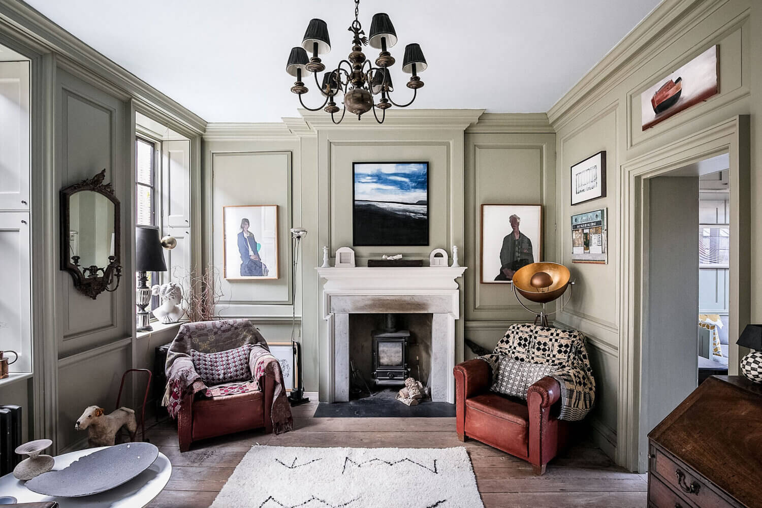 restored georgian townhouse london nordroom1 A Beautiful Restored Georgian Townhouse in London