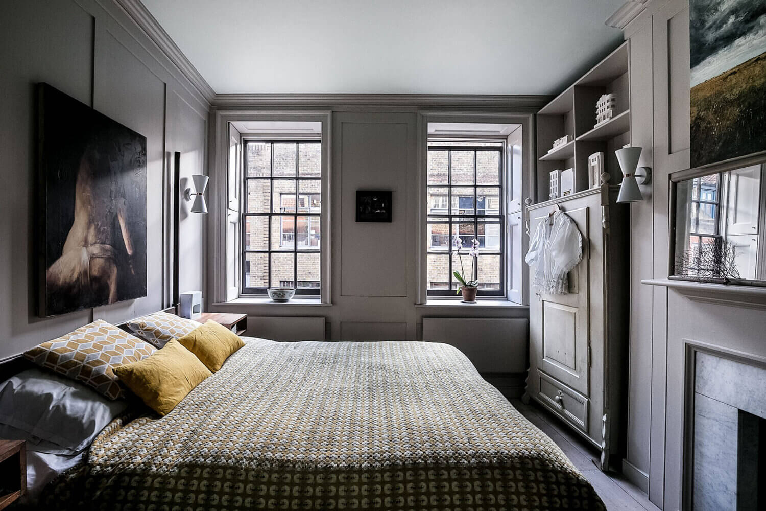A Beautiful Restored Georgian Townhouse in London 11 restored georgian townhouse london nordroom10 A Beautiful Restored Georgian Townhouse in London