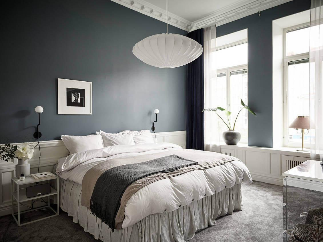 Calm Color Tones in a Scandinavian Apartment with Black Kitchen 12 scandinavian apartment black kitchen nordroom11 Calm Color Tones in a Scandinavian Apartment with Black Kitchen