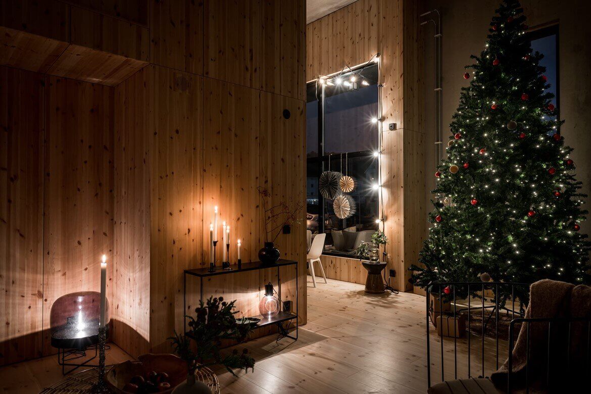 A Cozy Christmas in a Small Scandinavian Loft 2 scandinavian loft christmas decor nordroom1 A Cozy Christmas in a Small Scandinavian Loft