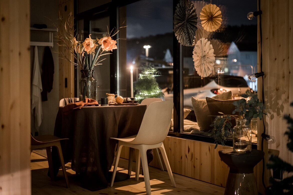A Cozy Christmas in a Small Scandinavian Loft 4 scandinavian loft christmas decor nordroom3 A Cozy Christmas in a Small Scandinavian Loft