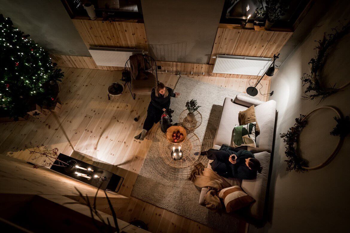 A Cozy Christmas in a Small Scandinavian Loft 7 scandinavian loft christmas decor nordroom6 A Cozy Christmas in a Small Scandinavian Loft