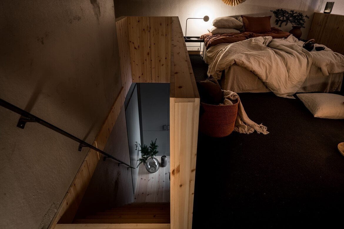 A Cozy Christmas in a Small Scandinavian Loft 8 scandinavian loft christmas decor nordroom7 A Cozy Christmas in a Small Scandinavian Loft