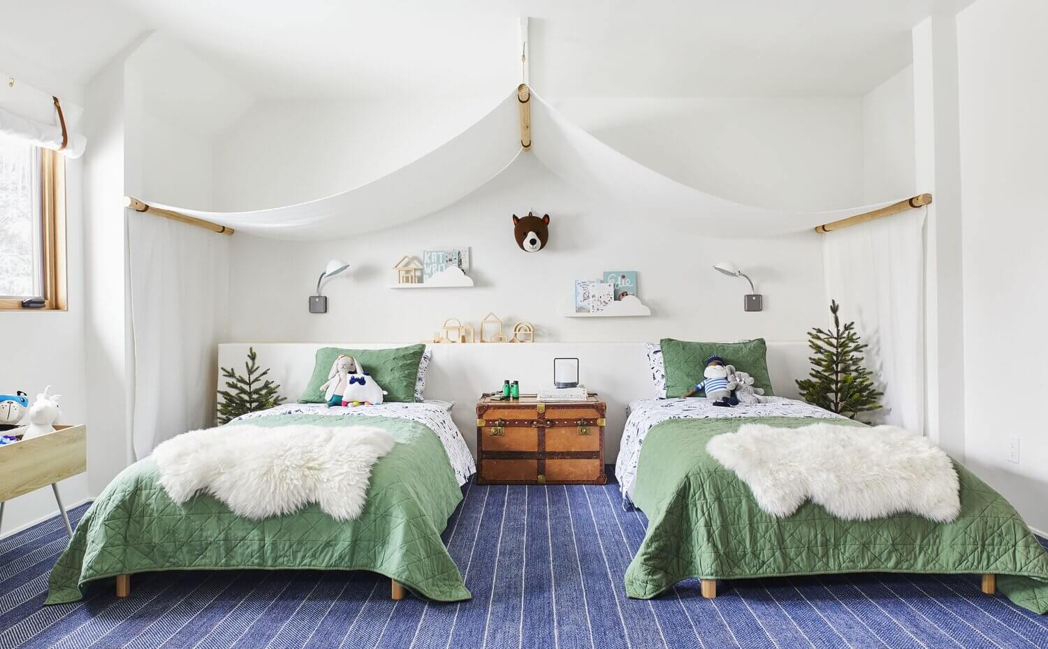 The Mountain House Designed by Emily Henderson + Get The Look 26 the mountain house emily henderson nordroom25 The Mountain House Designed by Emily Henderson + Get The Look