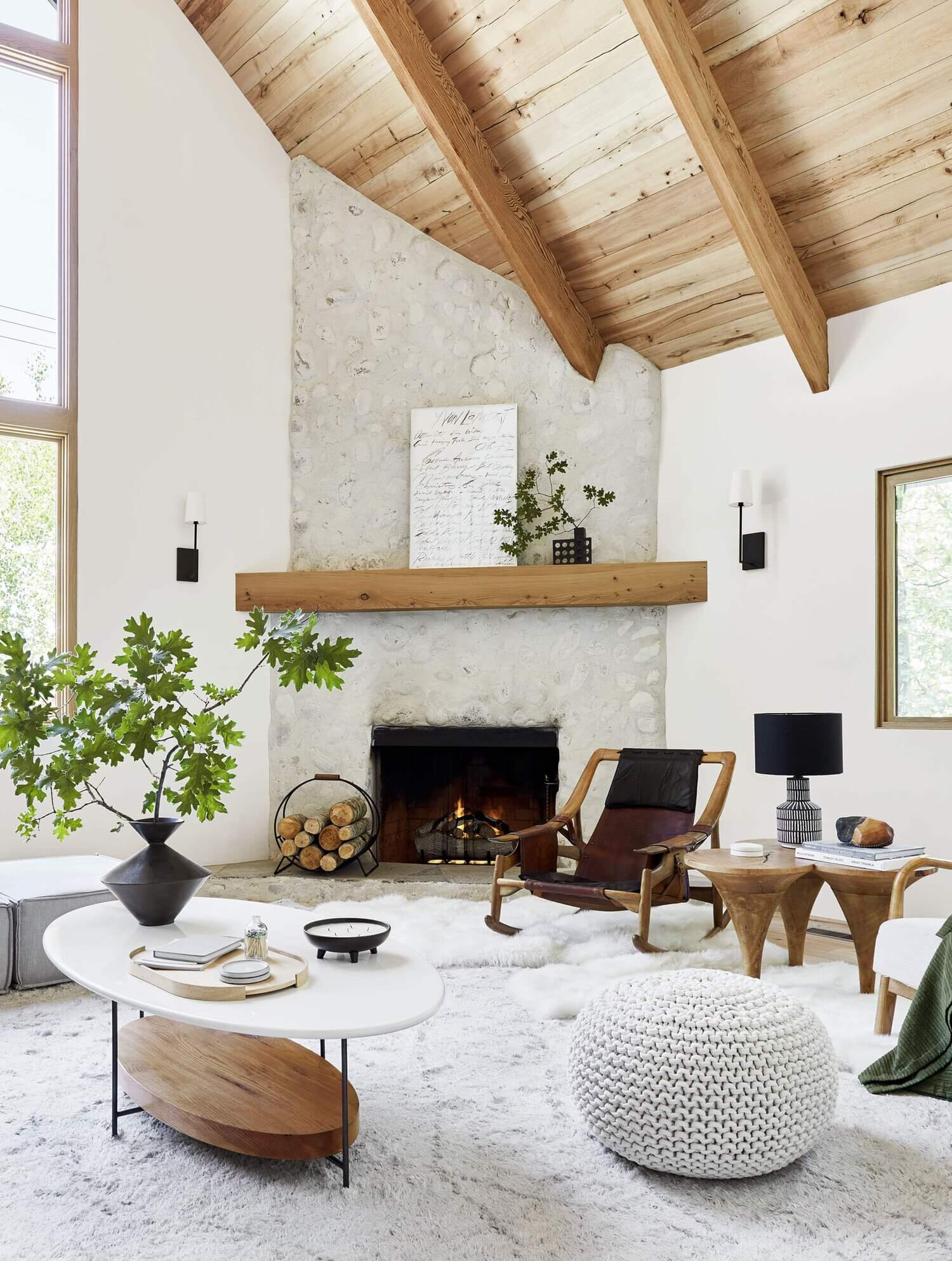 The Mountain House Designed by Emily Henderson + Get The Look 4 the mountain house emily henderson nordroom3 The Mountain House Designed by Emily Henderson + Get The Look