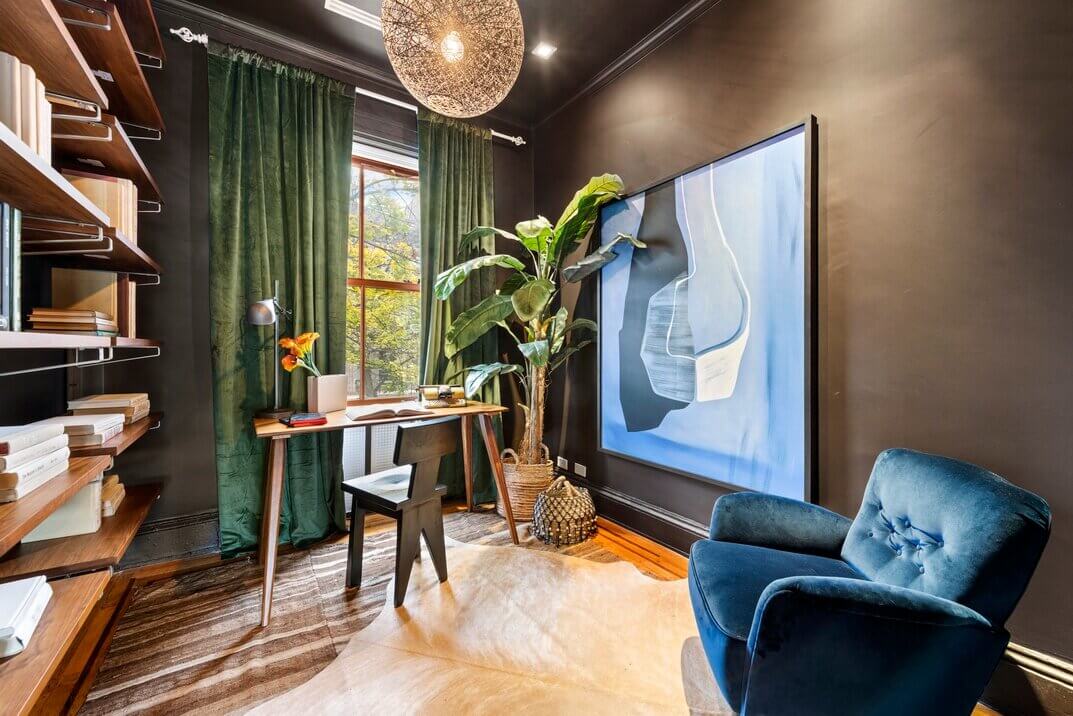 The Boho Brooklyn Townhouse of Norah Jones (And It's For Sale) 7 brooklyn townhouse norah jones nordroom6 The Boho Brooklyn Townhouse of Norah Jones (And It's For Sale)