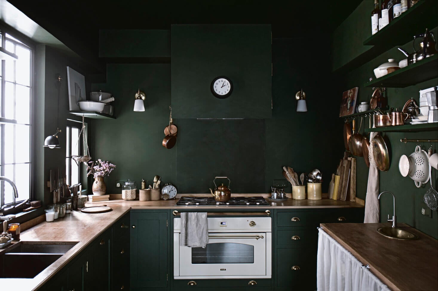The Green Victorian-Inspired Kitchen of Lady and Pups Founder Mandy Lee 3 green victorian inspired kitchen nordroom2 The Green Victorian-Inspired Kitchen of Lady and Pups Founder Mandy Lee