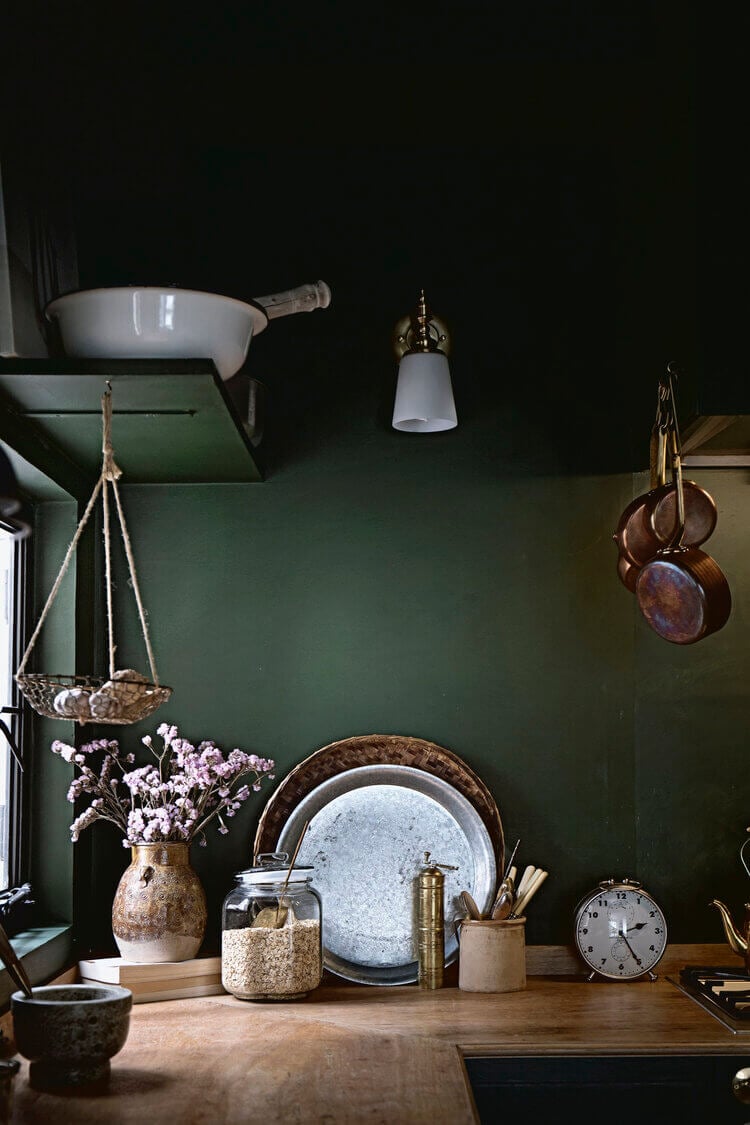 The Green Victorian-Inspired Kitchen of Lady and Pups Founder Mandy Lee 4 green victorian inspired kitchen nordroom3 The Green Victorian-Inspired Kitchen of Lady and Pups Founder Mandy Lee