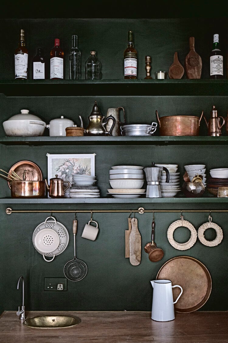 The Green Victorian-Inspired Kitchen of Lady and Pups Founder Mandy Lee 5 green victorian inspired kitchen nordroom4 The Green Victorian-Inspired Kitchen of Lady and Pups Founder Mandy Lee