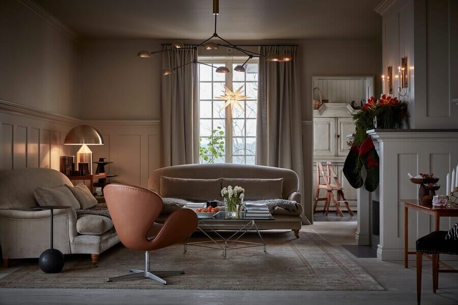 A Stylish Scandinavian Christmas Home 2 scandinavian christmas home nordroom1 A Stylish Scandinavian Christmas Home