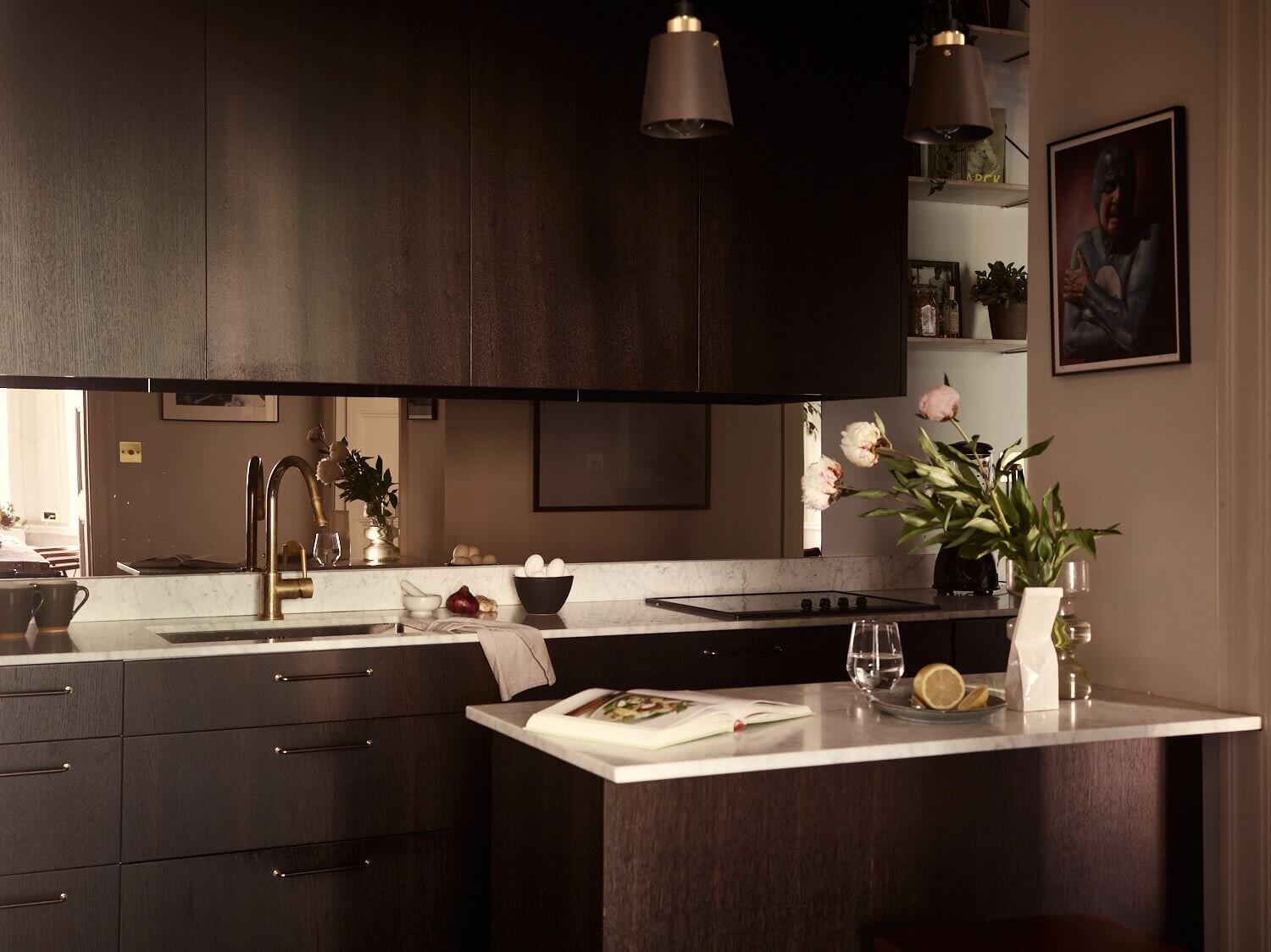 A Warm Scandinavian Apartment Decorated in Brown Tones 11 brown scandinavian apartment nordroom10 A Warm Scandinavian Apartment Decorated in Brown Tones