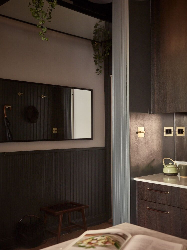 A Warm Scandinavian Apartment Decorated in Brown Tones 15 brown scandinavian apartment nordroom14 A Warm Scandinavian Apartment Decorated in Brown Tones