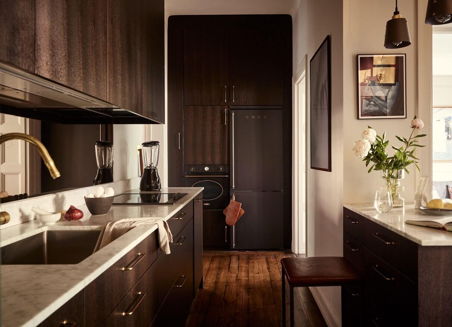 A Warm Scandinavian Apartment Decorated in Brown Tones 10 brown scandinavian apartment nordroom9 A Warm Scandinavian Apartment Decorated in Brown Tones