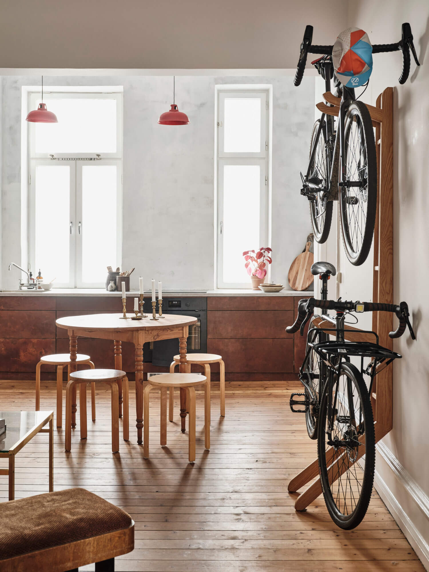 Natural Materials in a Calm Swedish Apartment 4 natural materials swedish apartment nordroom3 Natural Materials in a Calm Swedish Apartment
