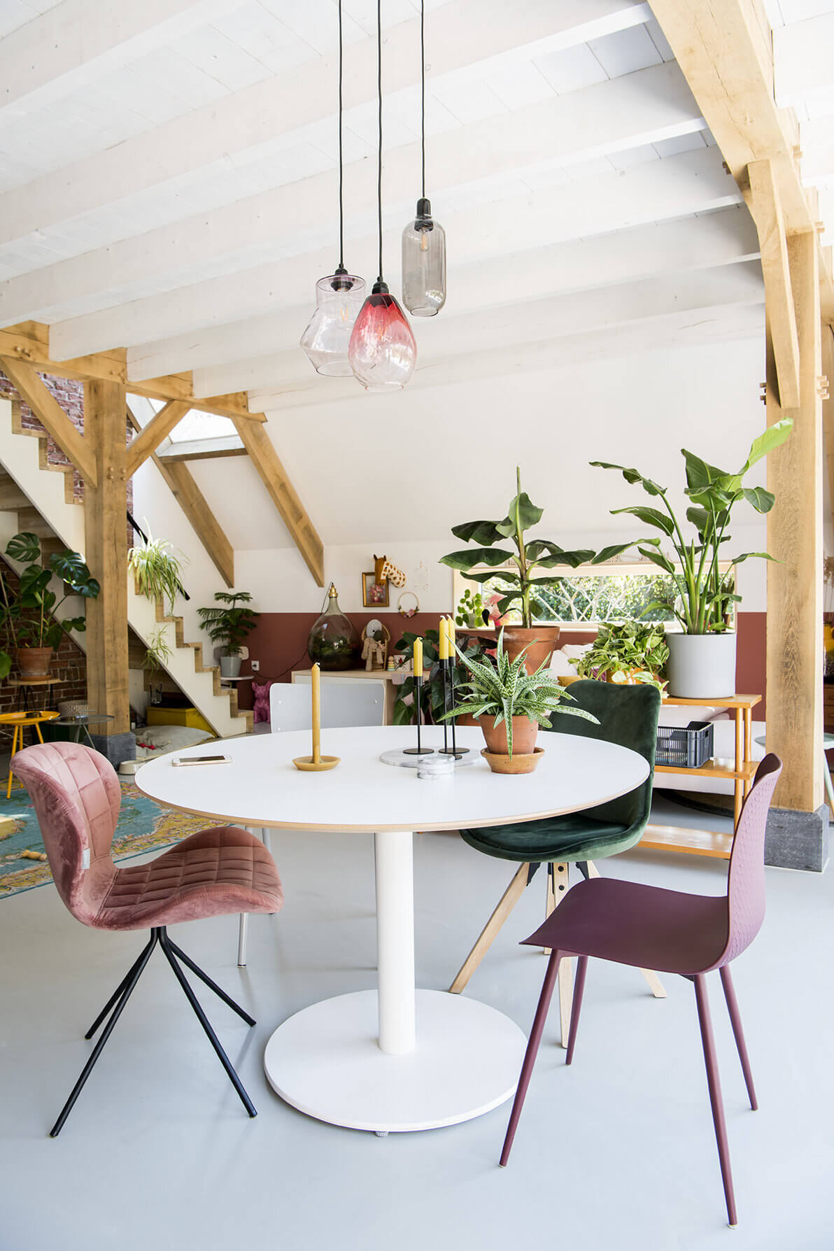 Pink Touches in a Modern Family Home in The Netherlands 2 pink modern family home netherlands nordroom1 Pink Touches in a Modern Family Home in The Netherlands