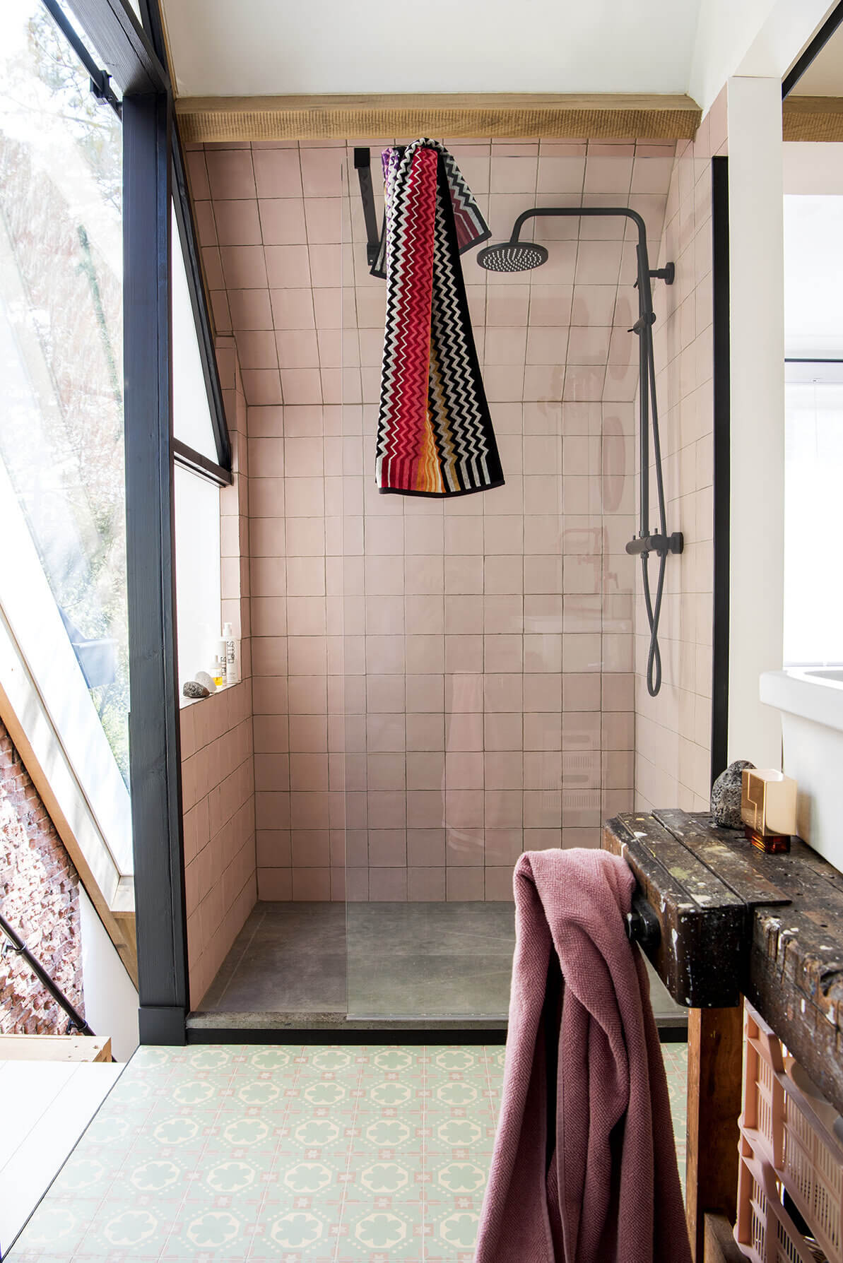 Pink Touches in a Modern Family Home in The Netherlands 12 pink modern family home netherlands nordroom11 Pink Touches in a Modern Family Home in The Netherlands
