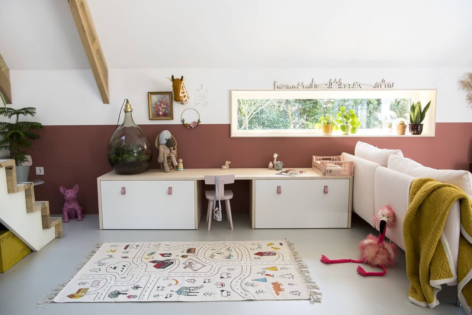 Pink Touches in a Modern Family Home in The Netherlands 4 pink modern family home netherlands nordroom3 Pink Touches in a Modern Family Home in The Netherlands