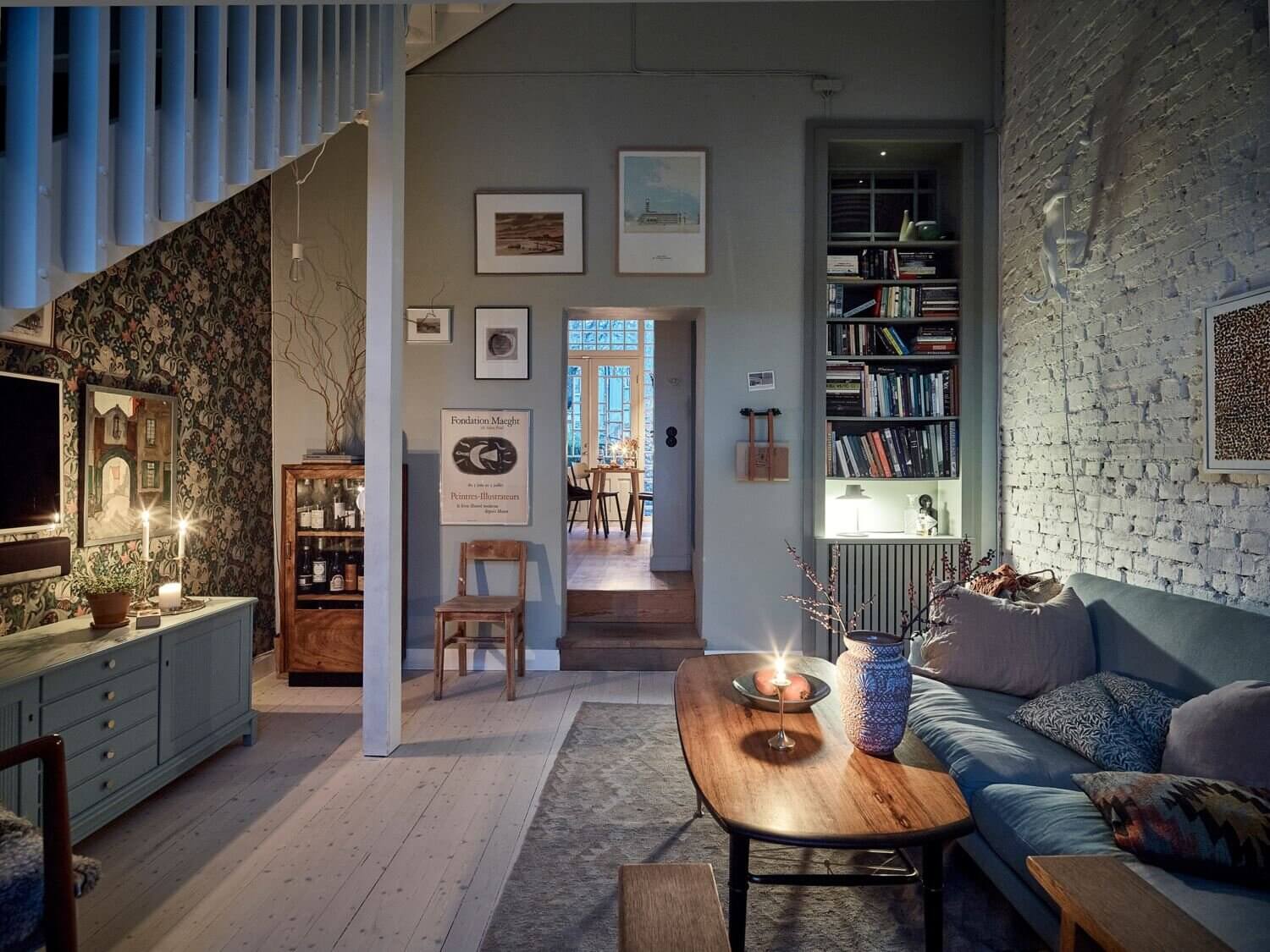 Vintage Touches and Exposed Brick in a Beautiful Scandinavian Home 1 scandinavian home vintage exposed brick nordroom Vintage Touches and Exposed Brick in a Beautiful Scandinavian Home