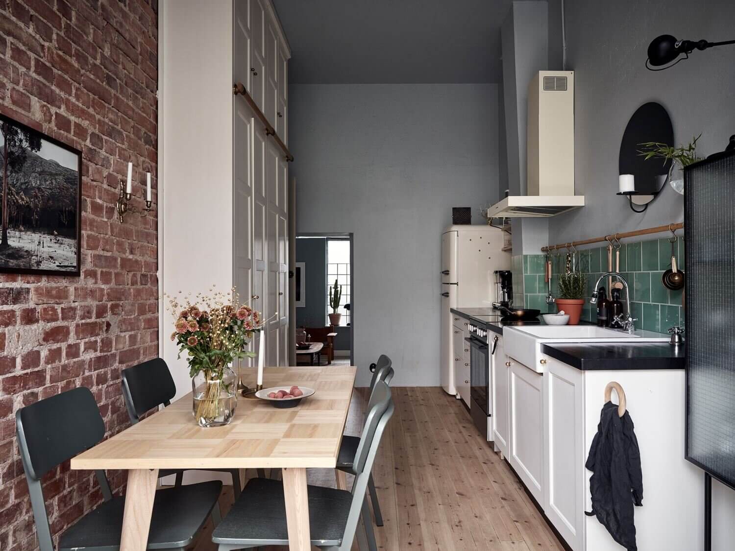 Vintage Touches and Exposed Brick in a Beautiful Scandinavian Home 18 scandinavian home vintage exposed brick nordroom17 Vintage Touches and Exposed Brick in a Beautiful Scandinavian Home