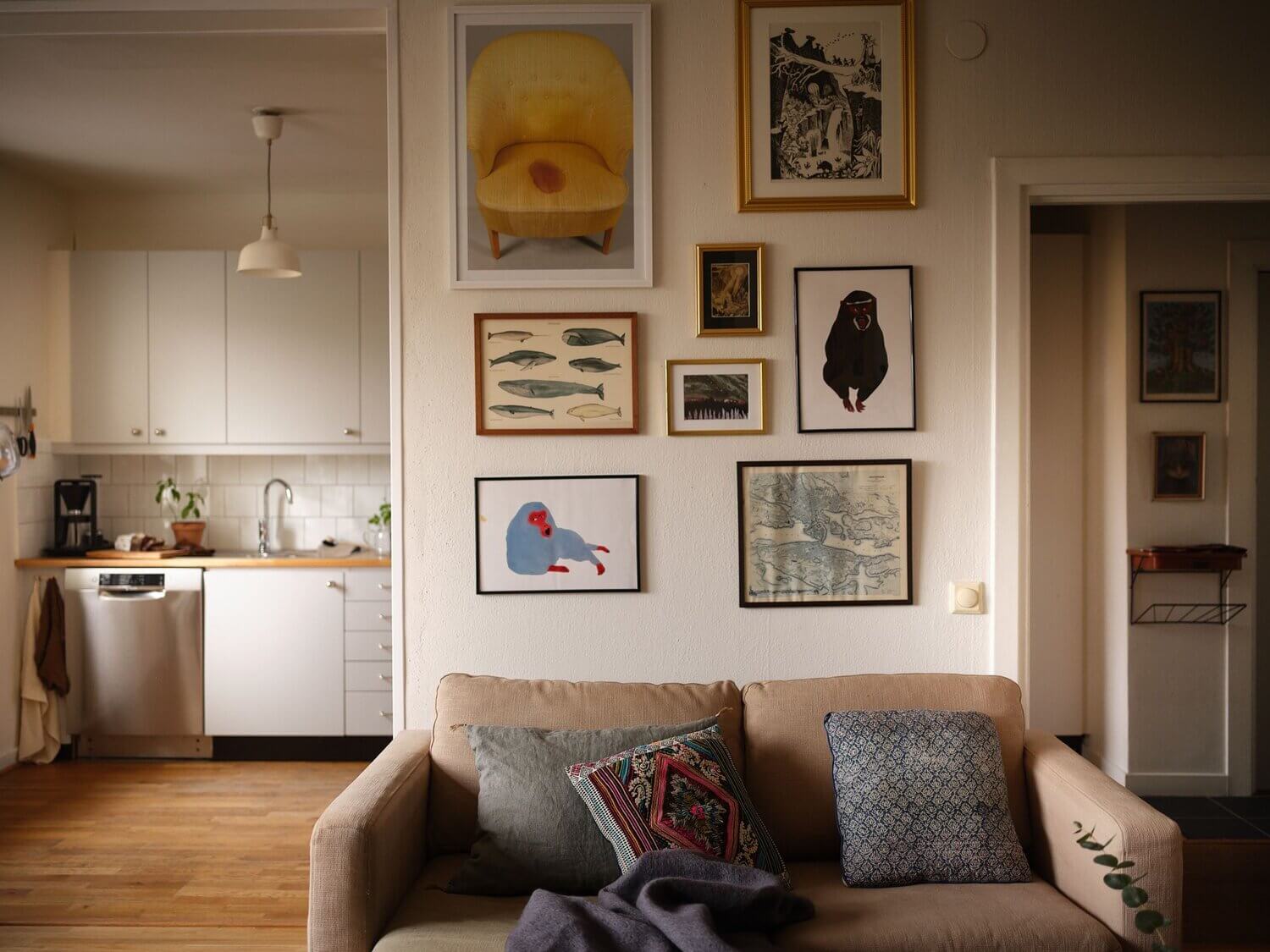 A Small and Cozy Scandinavian Apartment 8 small cozy scandinavian apartment nordroom7 A Small and Cozy Scandinavian Apartment