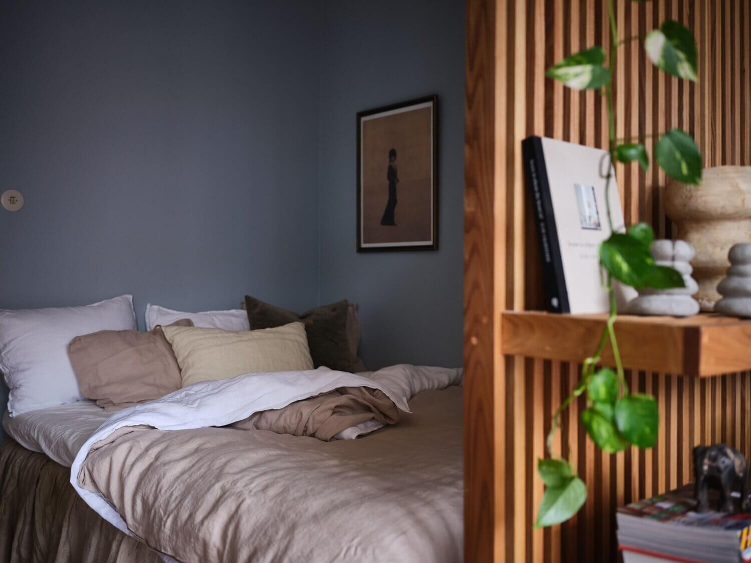 A Tiny But Stylish Blue Studio Apartment 8 tiny blue studio apartment nordroom7 A Tiny But Stylish Blue Studio Apartment