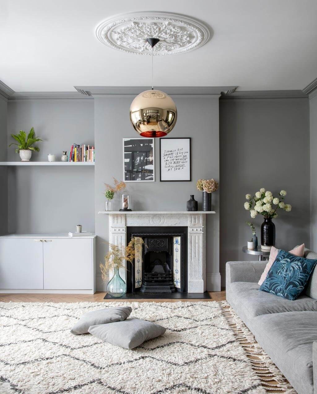 A Light Serene Victorian Home in London 3 victorian home london nordroom2 A Light Serene Victorian Home in London