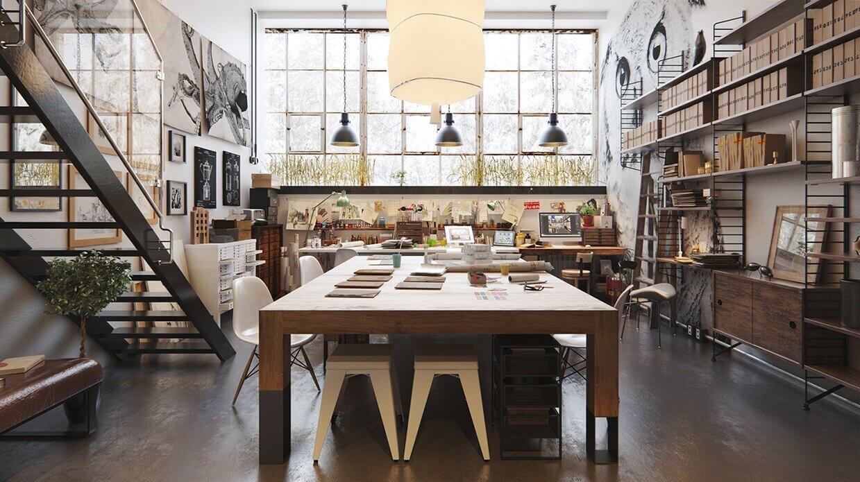 Design Love: Artist Lofts and Home Ateliers 34 artist lofts home ateliers nordroom29 Design Love: Artist Lofts and Home Ateliers